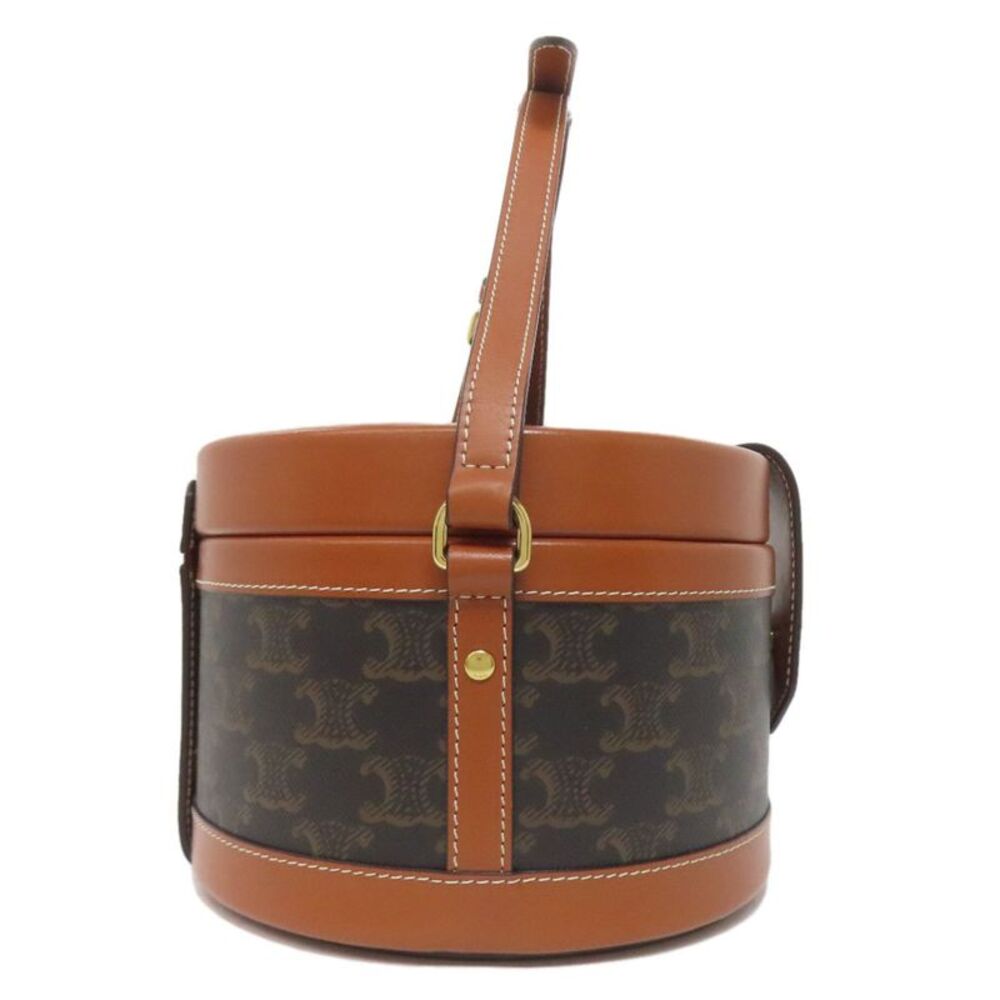 Celine Pvc Brown Shoulder Bags - Picture 3 of 10
